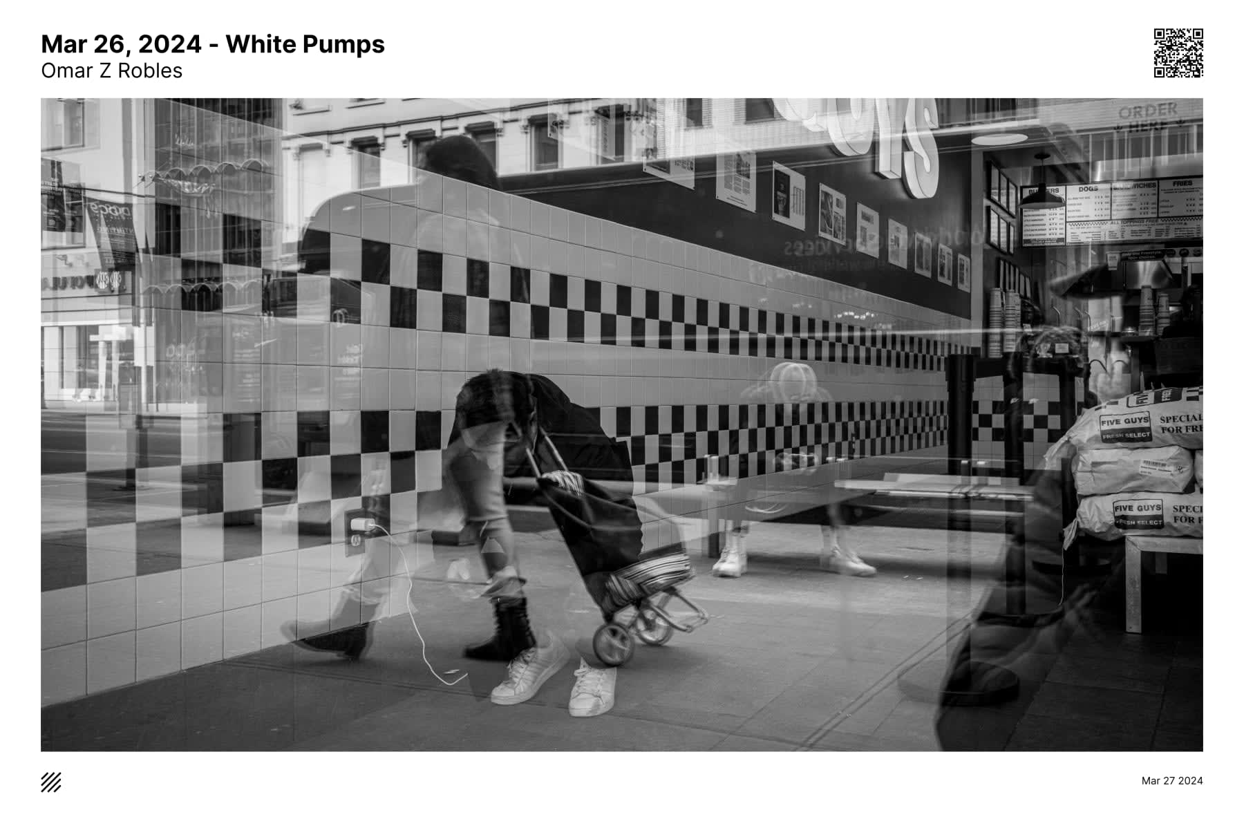 Mar 26, 2024 - White Pumps (Poster)